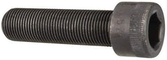 Made in USA - 3/4-16 UNF Hex Socket Drive, Socket Cap Screw - Alloy Steel, Black Oxide Finish, Fully Threaded, 2-3/4" Length Under Head - Apex Tool & Supply