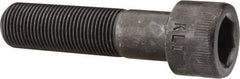 Made in USA - 3/4-16 UNF Hex Socket Drive, Socket Cap Screw - Alloy Steel, Black Oxide Finish, Partially Threaded, 3" Length Under Head - Apex Tool & Supply