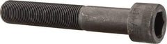 Made in USA - 3/4-16 UNF Hex Socket Drive, Socket Cap Screw - Alloy Steel, Black Oxide Finish, Partially Threaded, 4-1/2" Length Under Head - Apex Tool & Supply