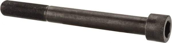 Made in USA - 3/4-16 UNF Hex Socket Drive, Socket Cap Screw - Alloy Steel, Black Oxide Finish, Partially Threaded, 7" Length Under Head - Apex Tool & Supply