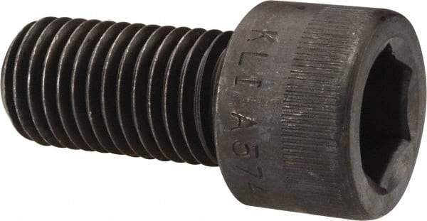 Made in USA - 7/8-9 UNC Hex Socket Drive, Socket Cap Screw - Alloy Steel, Black Oxide Finish, Fully Threaded, 1-3/4" Length Under Head - Apex Tool & Supply