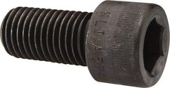 Made in USA - 7/8-9 UNC Hex Socket Drive, Socket Cap Screw - Alloy Steel, Black Oxide Finish, Fully Threaded, 1-3/4" Length Under Head - Apex Tool & Supply