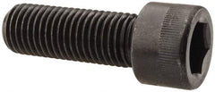 Made in USA - 7/8-9 UNC Hex Socket Drive, Socket Cap Screw - Alloy Steel, Black Oxide Finish, Fully Threaded, 2-1/2" Length Under Head - Apex Tool & Supply