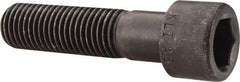 Made in USA - 7/8-9 UNC Hex Socket Drive, Socket Cap Screw - Alloy Steel, Black Oxide Finish, Partially Threaded, 3-1/2" Length Under Head - Apex Tool & Supply