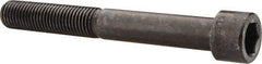 Made in USA - 7/8-9 UNC Hex Socket Drive, Socket Cap Screw - Alloy Steel, Black Oxide Finish, Partially Threaded, 7" Length Under Head - Apex Tool & Supply