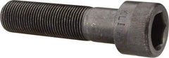 Made in USA - 7/8-14 UNF Hex Socket Drive, Socket Cap Screw - Alloy Steel, Black Oxide Finish, Partially Threaded, 3-1/2" Length Under Head - Apex Tool & Supply