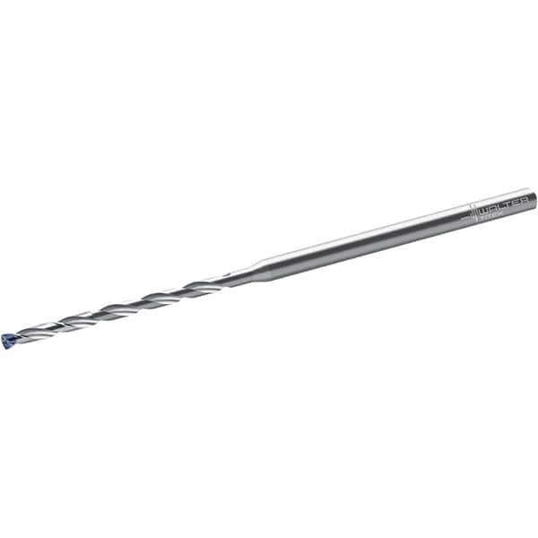 Walter-Titex - 2.1mm, 140° Point, Solid Carbide Micro Drill Bit - Apex Tool & Supply