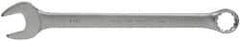 Paramount - 1-1/8" 12 Point Combination Wrench - 15-1/2" OAL, Chrome Vanadium Steel, Satin Finish - Apex Tool & Supply
