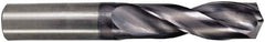 M.A. Ford - 11mm 142° Spiral Flute Solid Carbide Screw Machine Drill Bit - ALtima Finish, Right Hand Cut, 51mm Flute Length, 101mm OAL, Straight Shank - Apex Tool & Supply