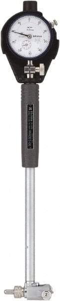 Mitutoyo - 11 Anvil, 50" to 150" Dial Bore Gage - 0.01mm Graduation, 15" Gage, Carbide Anvil - Apex Tool & Supply