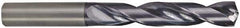 M.A. Ford - 12.9mm 142° Solid Carbide Jobber Drill - ALtima Finish, Right Hand Cut, Spiral Flute, Straight Shank, 126mm OAL - Apex Tool & Supply