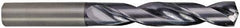 M.A. Ford - 10.5mm 142° Solid Carbide Jobber Drill - ALtima Finish, Right Hand Cut, Spiral Flute, Straight Shank, 120mm OAL - Apex Tool & Supply