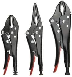 Proto - 3 Piece Locking Plier Set - Comes in Pouch - Apex Tool & Supply