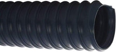 Flexaust - 4" ID, 29 Hg Vac Rating, 20 psi, PVC Vacuum & Duct Hose - 25' Long, Blue, 4.42" Bend Radius, 20 to 160°F - Apex Tool & Supply