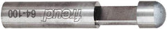 Freud - 1/4" Cut Diam, 3/8" Length of Cut, 1 Flute Flush Trim Edge Profile Router Bit - Solid Carbide, 1/4" Shank Diam, 1-1/2" OAL, Piloted, Proprietary Coating - Apex Tool & Supply