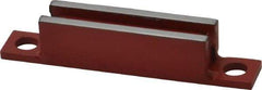 Mag-Mate - 1/2" Wide x 5/8" Thick, End Mount Neodymium Rare Earth Fixture Magnet - 32 Lb Average Holding Capacity, 32 Lb Max Holding Capacity, Stainless Steel Housing - Apex Tool & Supply