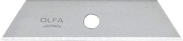 Olfa - 10 Piece Steel Safety Blade - 2-7/8" OAL - Apex Tool & Supply