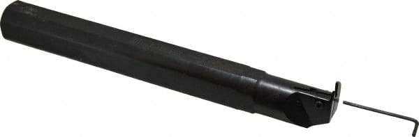 Seco - A..-CGGR, Right Hand, 0.44" Max Depth of Cut, Indexable Grooving Tool Holder - LC..1603.. Insert Compatibility, 12" OAL, Through Coolant - Apex Tool & Supply