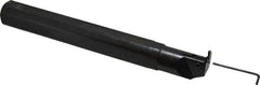 Seco - A..-CGGR, Right Hand, 0.44" Max Depth of Cut, Indexable Grooving Tool Holder - LC..1603.. Insert Compatibility, 12" OAL, Through Coolant - Apex Tool & Supply