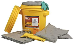 Brady SPC Sorbents - 15 Gal Capacity Oil Only Spill Kit - 20 Gal Polyethylene Lab Pack - Apex Tool & Supply