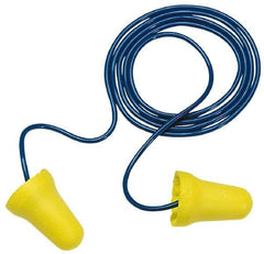 3M - Disposable, Corded, 28 dB, Taper Flare Earplugs - Yellow, 200 Pairs - Apex Tool & Supply