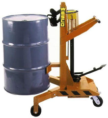 Wesco Industrial Products - 1,100 Lb Load Capacity, 55 Gal Drum Transporter - For 55 Gal Drums - Apex Tool & Supply
