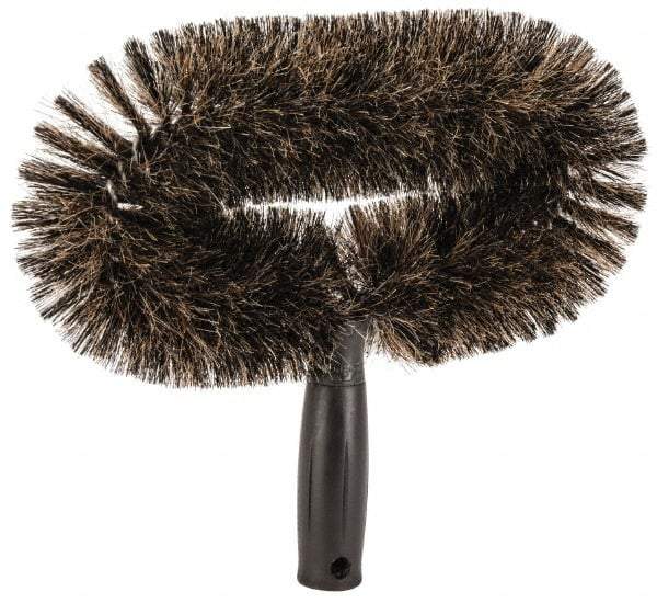 Unger - Horsehair Dust Brush - 1-1/4" Bristle Length, 11" Long Head, Plastic Handle - Apex Tool & Supply