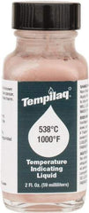 Tempil - 1,000°F Temp Indicating Liquid - 2 Ounce Container, 538°C - Apex Tool & Supply