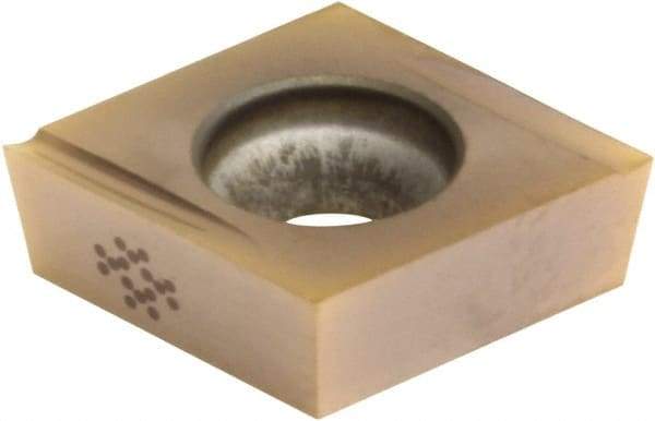 Sumitomo - CCGT32.50 FX Grade AC530U Carbide Turning Insert - TiAlN/AlCrN Finish, 80° Diamond, 3/8" Inscr Circle, 5/32" Thick, 0.0039" Corner Radius - Apex Tool & Supply