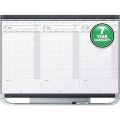 Quartet - 24" High x 36" Wide Dry Erase - Fiberboard/Plastic Frame, Includes Dry-Erase Marker & Mounting Kit - Apex Tool & Supply