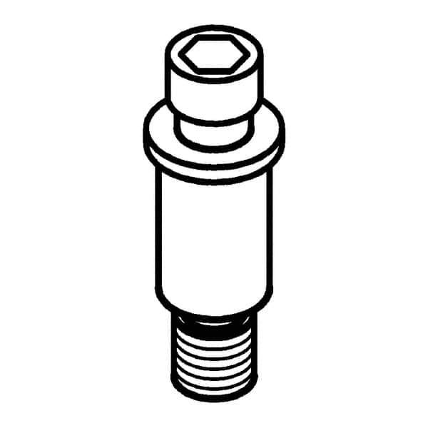 Kennametal - Lock Pin for Indexable Turning Tools - Series Wedgelock, Compatible with Clamps, Inserts, Shims, Compatible with WC-4 Clamps - Apex Tool & Supply