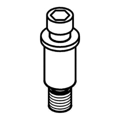 Kennametal - Lock Pin for Indexable Turning Tools - Series Wedgelock, Compatible with Clamps, Inserts, Shims, Compatible with WC-4 Clamps - Apex Tool & Supply