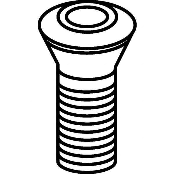 Kennametal - Lock Screw for Indexables - M5 Thread, For Use with Wedges - Apex Tool & Supply