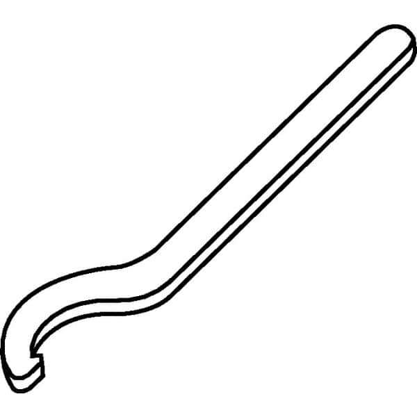 Kennametal - Locknut Wrench for Indexable Tools - Collet Chuck Compatible, KM50 Toolholder Style Compatibility - Apex Tool & Supply