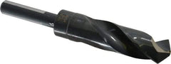 Chicago-Latrobe - 31/32" Drill, 118° Point, High Speed Steel Silver Deming & Reduced Shank Drill Bit - Oxide Finish, 6" OAL, Flats on Shank, 3-1/8" Flute Length, Right Hand Cut, Split Point, Spiral Flute, Regular Spiral - Apex Tool & Supply