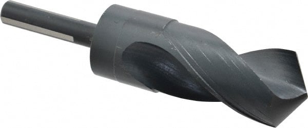 Chicago-Latrobe - 1-1/2" Drill, 118° Point, High Speed Steel Silver Deming & Reduced Shank Drill Bit - Apex Tool & Supply