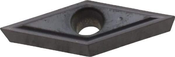 Kennametal - VBGT22X0 LF Grade KC5025 Carbide Turning Insert - TiAlN Finish, 35° Diamond, 1/4" Inscr Circle, 1/8" Thick, 0.002" Corner Radius - Apex Tool & Supply
