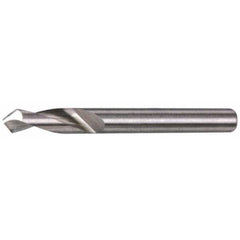 Accupro - 4mm Body Diam, 90°, 51mm OAL, Solid Carbide Spotting Drill - Apex Tool & Supply