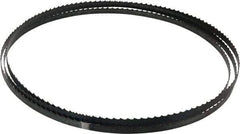 M.K. MORSE - 4 TPI, 7' 9-1/2" Long x 3/8" Wide x 0.025" Thick, Welded Band Saw Blade - High Carbon Steel, Toothed Edge, Raker Tooth Set, Flexible Back, Contour Cutting - Apex Tool & Supply