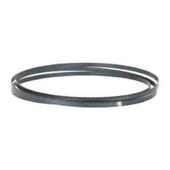 M.K. MORSE - 6 TPI, 7' 9-1/2" Long x 3/8" Wide x 0.025" Thick, Welded Band Saw Blade - High Carbon Steel, Toothed Edge, Raker Tooth Set, Flexible Back, Contour Cutting - Apex Tool & Supply