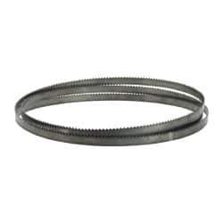 M.K. MORSE - 6 TPI, 7' 9-1/2" Long x 1/2" Wide x 0.025" Thick, Welded Band Saw Blade - High Carbon Steel, Toothed Edge, Raker Tooth Set, Flexible Back, Contour Cutting - Apex Tool & Supply