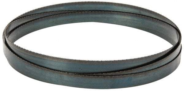 M.K. MORSE - 14 TPI, 7' 9" Long x 3/4" Wide x 0.032" Thick, Welded Band Saw Blade - High Carbon Steel, Toothed Edge, Raker Tooth Set, Flexible Back, Contour Cutting - Apex Tool & Supply