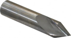 Made in USA - 5/8" Body Diam, 60°, 3" OAL, Solid Carbide Spotting Drill - Apex Tool & Supply