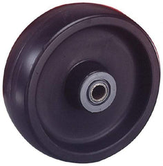 Albion - 6 Inch Diameter x 1-1/2 Inch Wide, Polyolefin Caster Wheel - 550 Lb. Capacity, 1-5/8 Inch Hub Length, 1/2 Inch Axle Diameter, Roller Bearing - Apex Tool & Supply