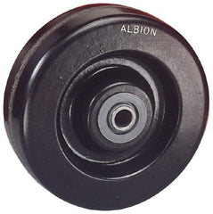 Albion - 10 Inch Diameter x 3 Inch Wide, Phenolic Caster Wheel - 2,900 Lb. Capacity, 3-1/4 Inch Hub Length, 1-1/4 Inch Axle Diameter, Roller Bearing - Apex Tool & Supply