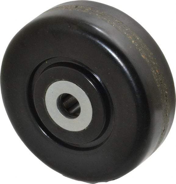 Albion - 3-1/2 Inch Diameter x 1-1/4 Inch Wide, Phenolic Caster Wheel - 400 Lb. Capacity, 1-3/8 Inch Hub Length, 1/2 Inch Axle Diameter, Roller Bearing - Apex Tool & Supply