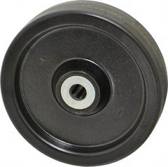 Albion - 5 Inch Diameter x 1-1/4 Inch Wide, Phenolic Caster Wheel - 400 Lb. Capacity, 1-3/8 Inch Hub Length, 1/2 Inch Axle Diameter, Roller Bearing - Apex Tool & Supply