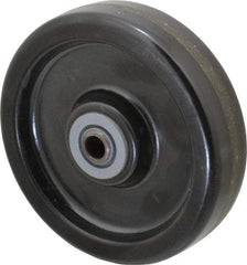 Albion - 6 Inch Diameter x 1-1/2 Inch Wide, Phenolic Caster Wheel - 500 Lb. Capacity, 1-27/32 Inch Hub Length, 3/4 Inch Axle Diameter, Roller Bearing - Apex Tool & Supply