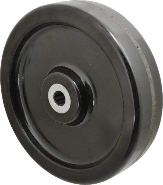 Albion - 12 Inch Diameter x 3 Inch Wide, Phenolic Caster Wheel - 3,500 Lb. Capacity, 3-1/4 Inch Hub Length, 1 Inch Axle Diameter, Roller Bearing - Apex Tool & Supply