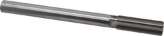 Made in USA - 1" High Speed Steel 8 Flute Chucking Reamer - Straight Flute, 7/8" Straight Shank, 2-3/4" Flute Length, 10-1/2" OAL - Apex Tool & Supply